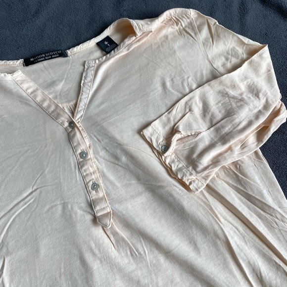 Scotch & Soda - Peach button-down top - Picture 1 of 3